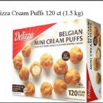 Delizza Cream Puff Recall 20211230