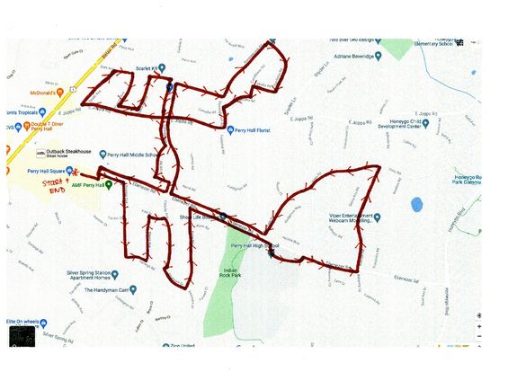 Lighted Jeep Parade Route 2021