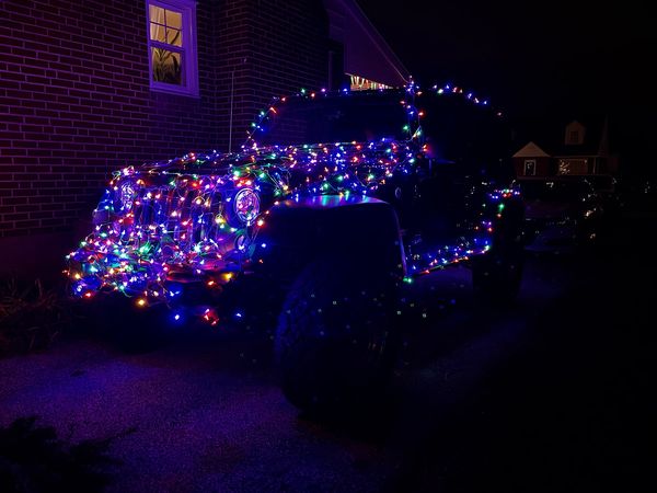 Lighted Jeep