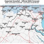 NWS Snow Accumulation Baltimore County 20211227