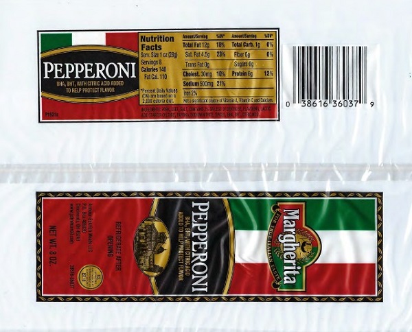 Smithfield Packaged Meats Pepperoni Recall 20211215