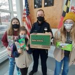 Girl Scout Cookies Parkville Police Precinct