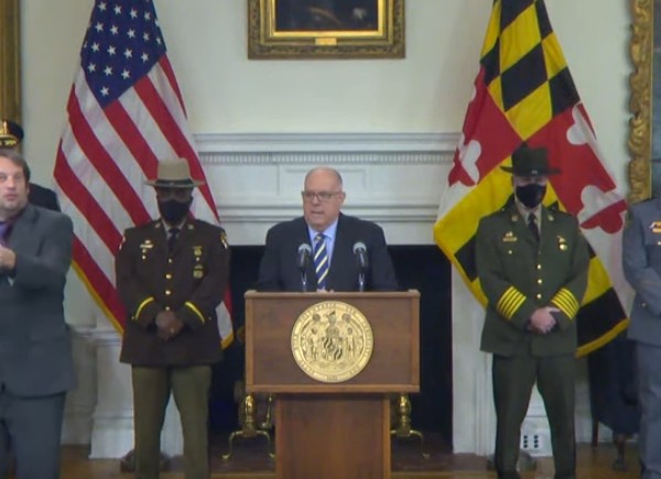 Governor Larry Hogan Crime Announcement 20220110