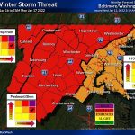 NWS Baltimore Day 5 Winter Storm Threat 20220112