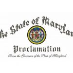 Maryland Governor Proclamation