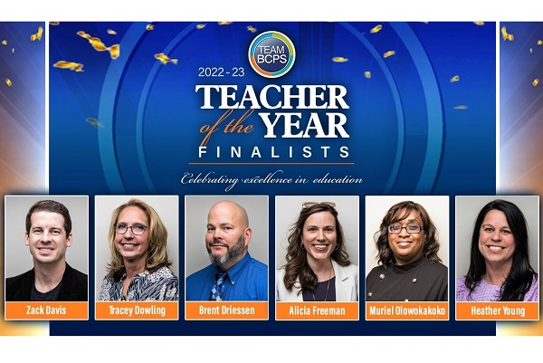 2022-2023 BCPS Teacher of the Year Finalists