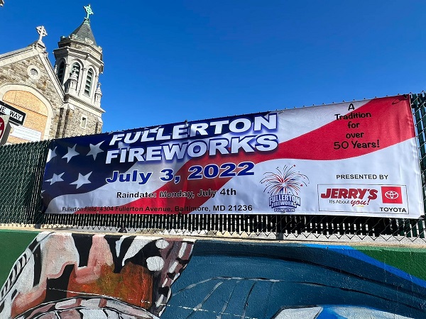 Fullerton Fireworks July 4 2022