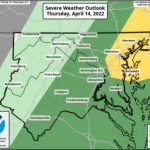 NWS Baltimore Storm Probability 20220414