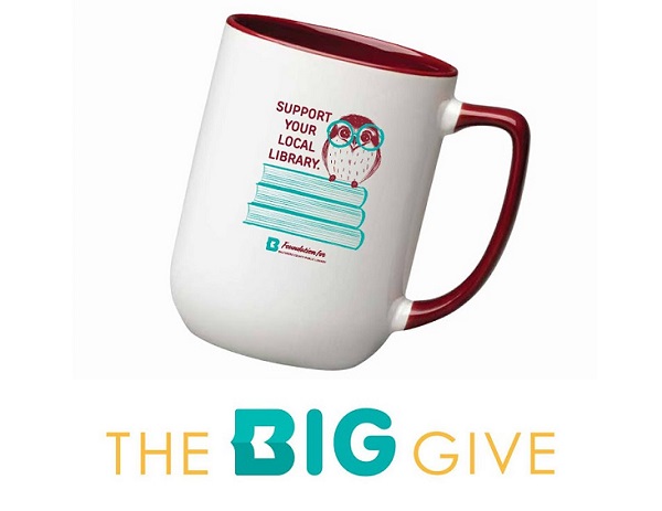 Baltimore County Public Library Foundation Big Give Mug