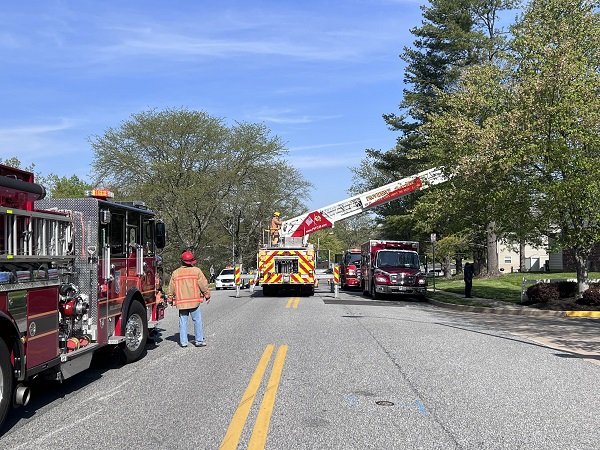 Grapeseed Court House Fire Carney MD 20220502