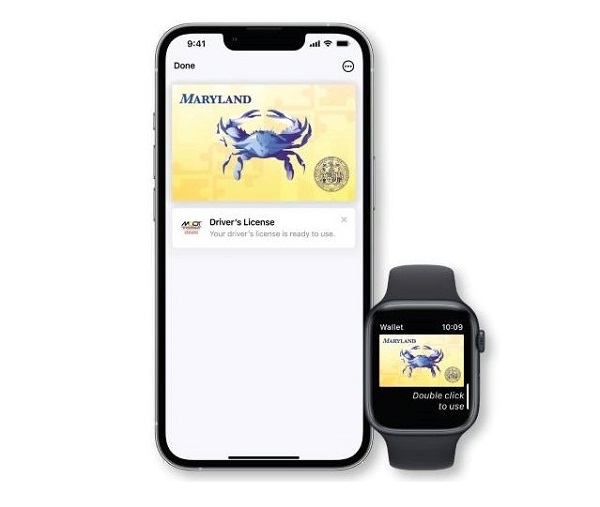 Maryland Mobile ID Apple Wallet