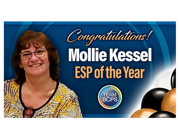 Mollie Kessel PHHS BCPS ESP of the Year 2022