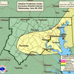 NWS Baltimore Rainfall 20220608