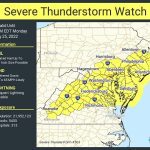 NWS Baltimore Thunderstorm Watch 20220725