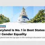 Maryland US News Number One Gender Equality 2022