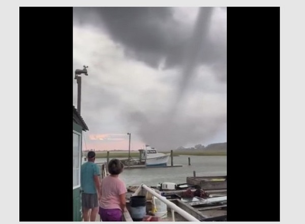 Tornado Waterspout Smith Island Maryland 20220804
