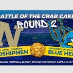 Battle of the Crab Cakes 2022 Navy Delaware Football