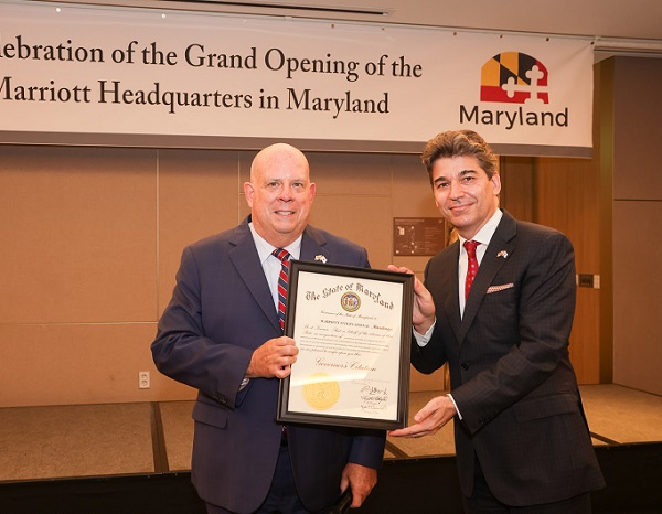 Governor Hogan Marriott Headquarters Bethesda MD 202209