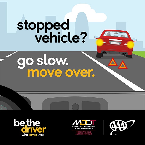 MDOT Maryland Move Over Law AAA