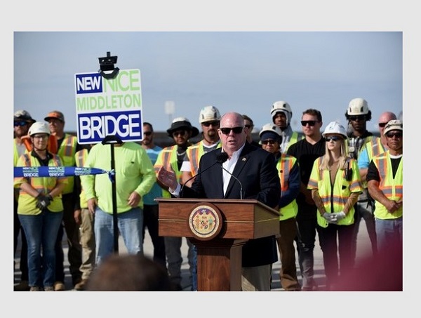 Governor Hogan Nice Middleton Bridge Dedication 202210