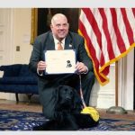 Governor Hogan Vet Dog State House 20221118