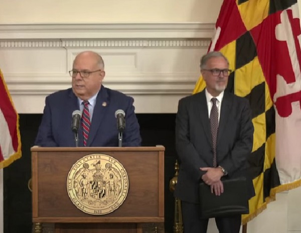 Governor Larry Hogan Online Sports Betting Launch Maryland Announcement 20221122