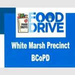 White Marsh Precinct Food Drive