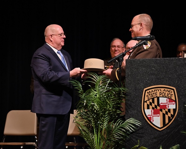 Governor Larry Hogan Maryland State Police Commencement 20221222