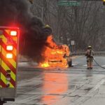 Crash Vehicle Fire Towson MD 20230125