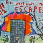 Fire Wont Wait Poster Lilia Smith Pine Grove Elementary School