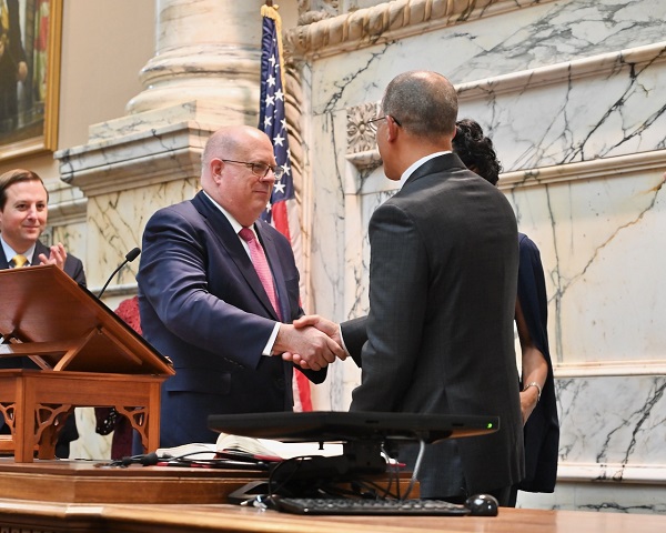 Governor Hogan Anthony G Brown Swearing In 20230103