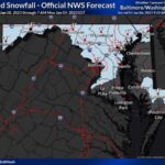 NWS Baltimore Snowfall Forecast 20230106