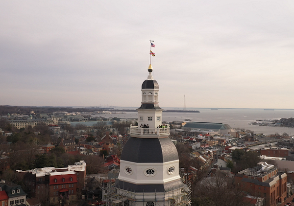 Restored Maryland State House Dome 20230110