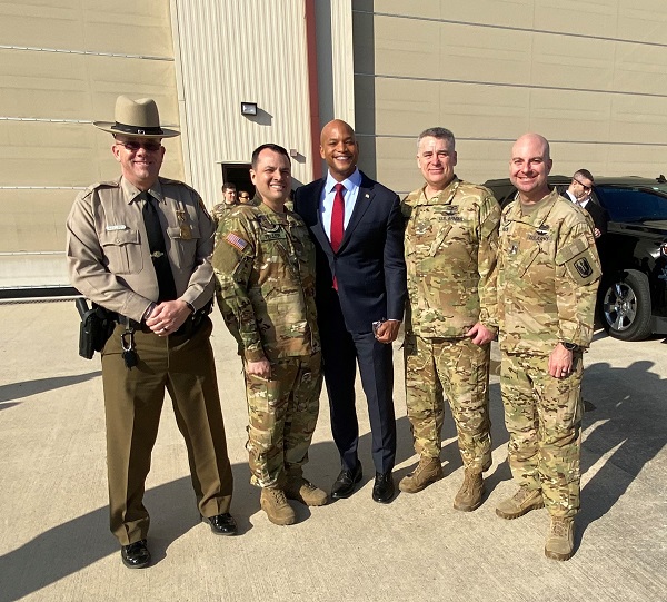Governor Wes Moore National Guard Deployment 20230206a