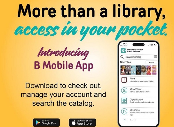 Baltimore County Public Library Mobile App