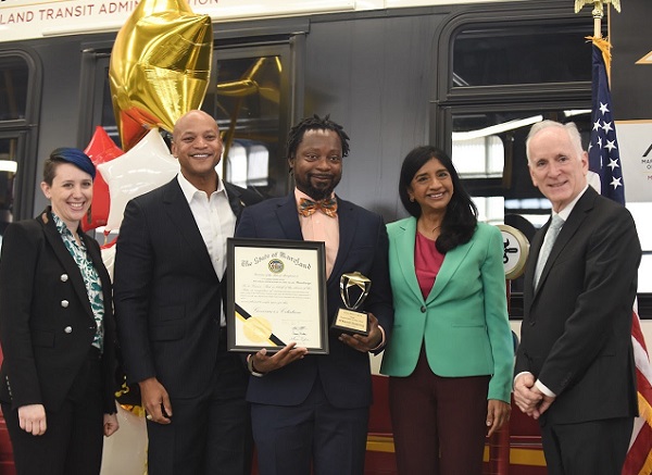 Governor Wes Moore Maryland Transit Worker Appreciation 202303