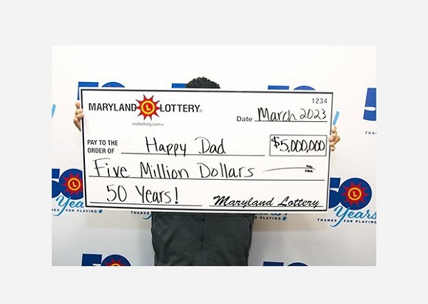 Happy Dad Five Million Prize Maryland Lottery 20230314