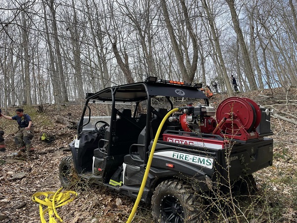 Kingsville Brush Fire 20230322