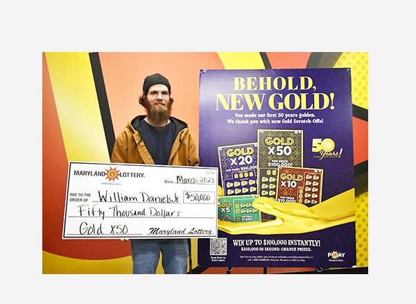 Middle River Maryland Lottery 50K Gold Winner 20230309