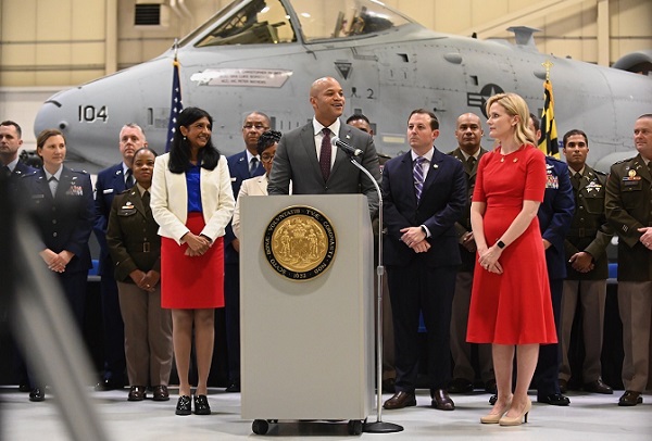 Governor Moore Bill Signing at Martin State Airport