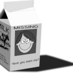Missing Persons Milk Carton