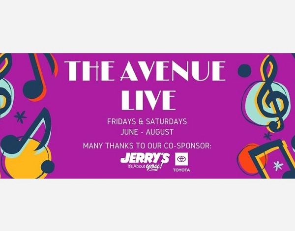 The Avenue Live Summer Concert Series 2023