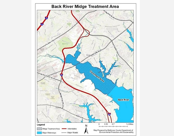 Back River Midge Treatment 20230627