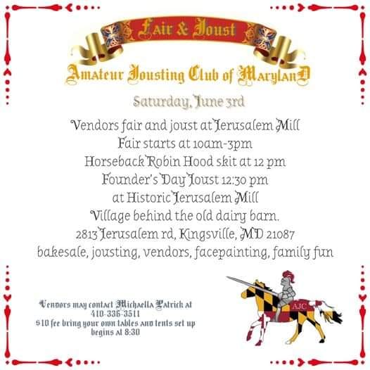 Jerusalem Mill Jousting Flyer 20230603