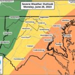 NWS Baltimore Storm Probability 20230626a