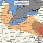 NWS Wildfire Spread Risk Northeast 20230606