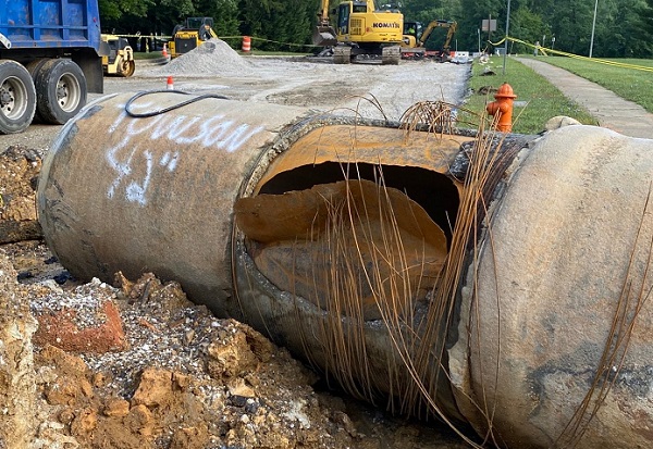 Cromwell Bridge Cowpens Water Main 202306