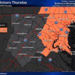 NWS Baltimore Heat Advisory 20230727