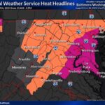 NWS Baltimore Heat Advisory Warning 20230729