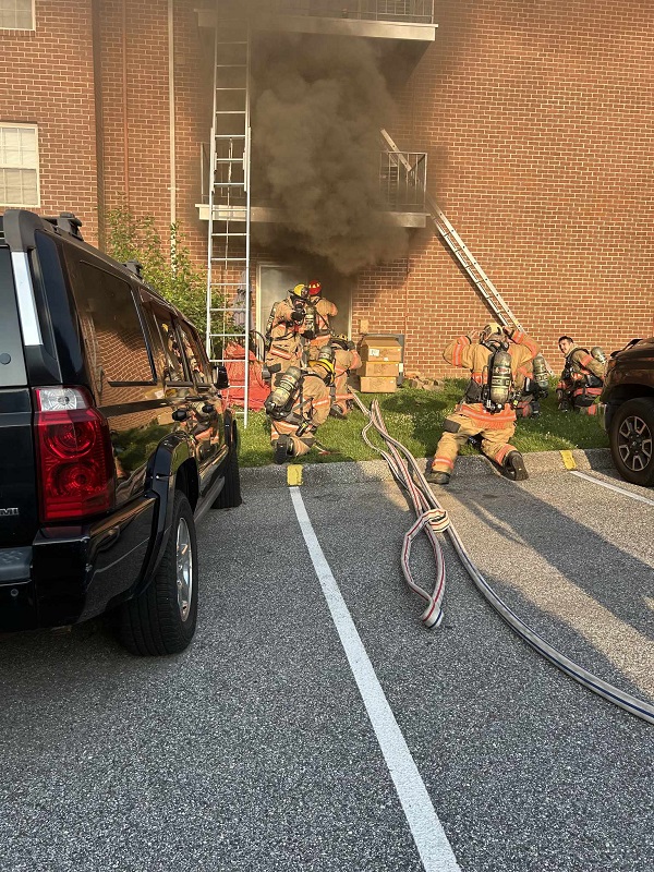 Perry Hall Apartments Fire 20230712a